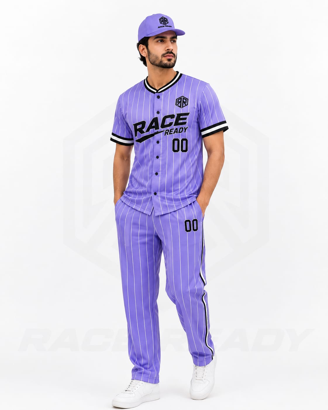Custom Baseball Uniform with Cap | Premium Baseball Jersey, Pants & Cap Set