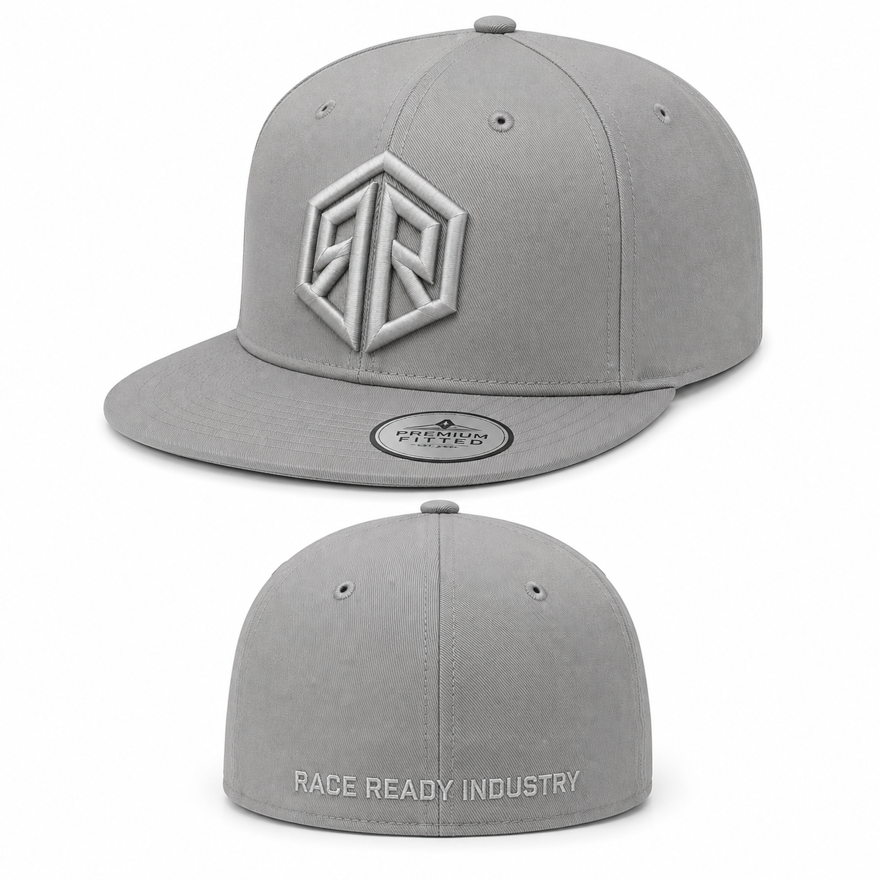Custom embroidered headwear and caps manufactured by Race Ready Industry